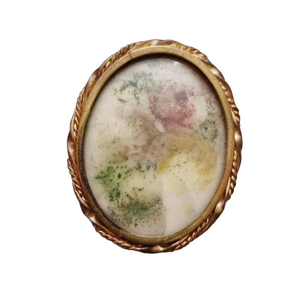 Vintage St. Martial Made In France Brooch (A2076)